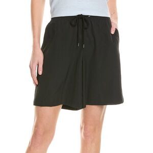 James Perse Womens Lightweight Matte Sateen Short, Black